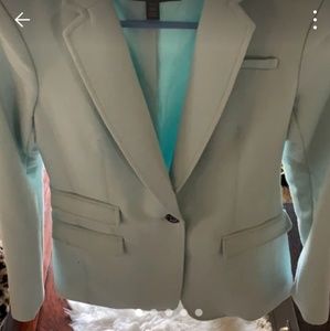 Pale blue Banana Republic Blazer 00P